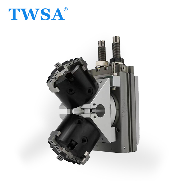 桁架机械手翻转夹取模块