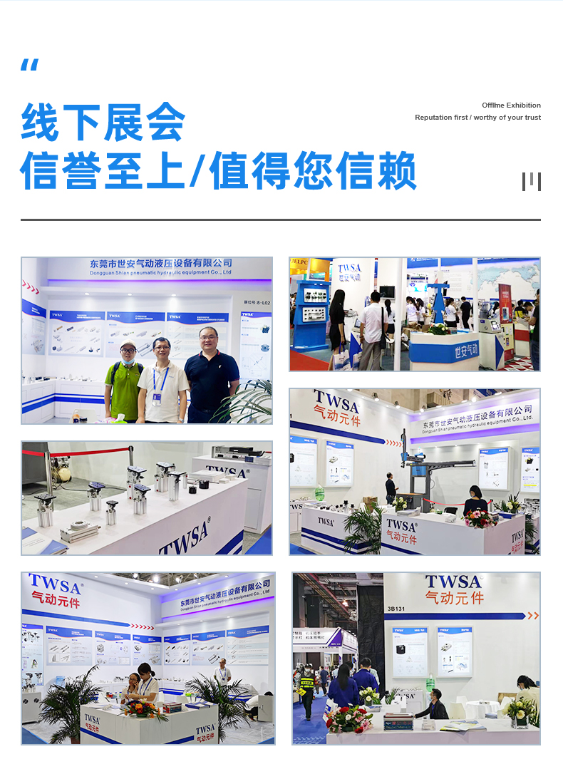 齿轮型侧姿组气缸